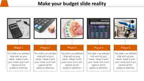 budget slide-Make your budget slide reality
